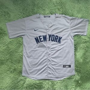 Nike Gray Athletic Jersey